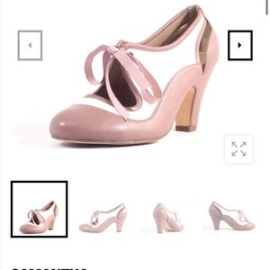 New in box Chelsea Crew Samantha shoes in pink and white Size 41